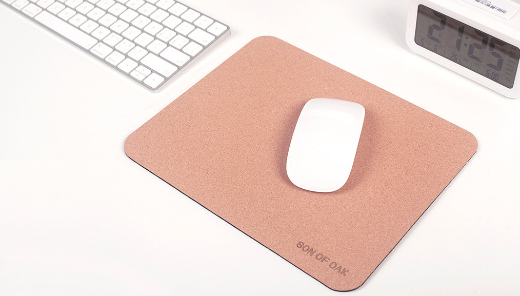 Cork Portable Mouse Pad – Natural Workspace Essential
